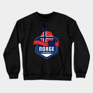 Norge Football Fan Crewneck Sweatshirt